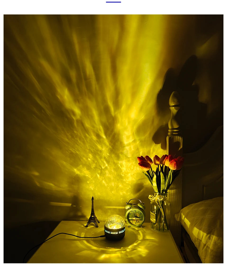 Starry Sky Galaxy Projector Lamp