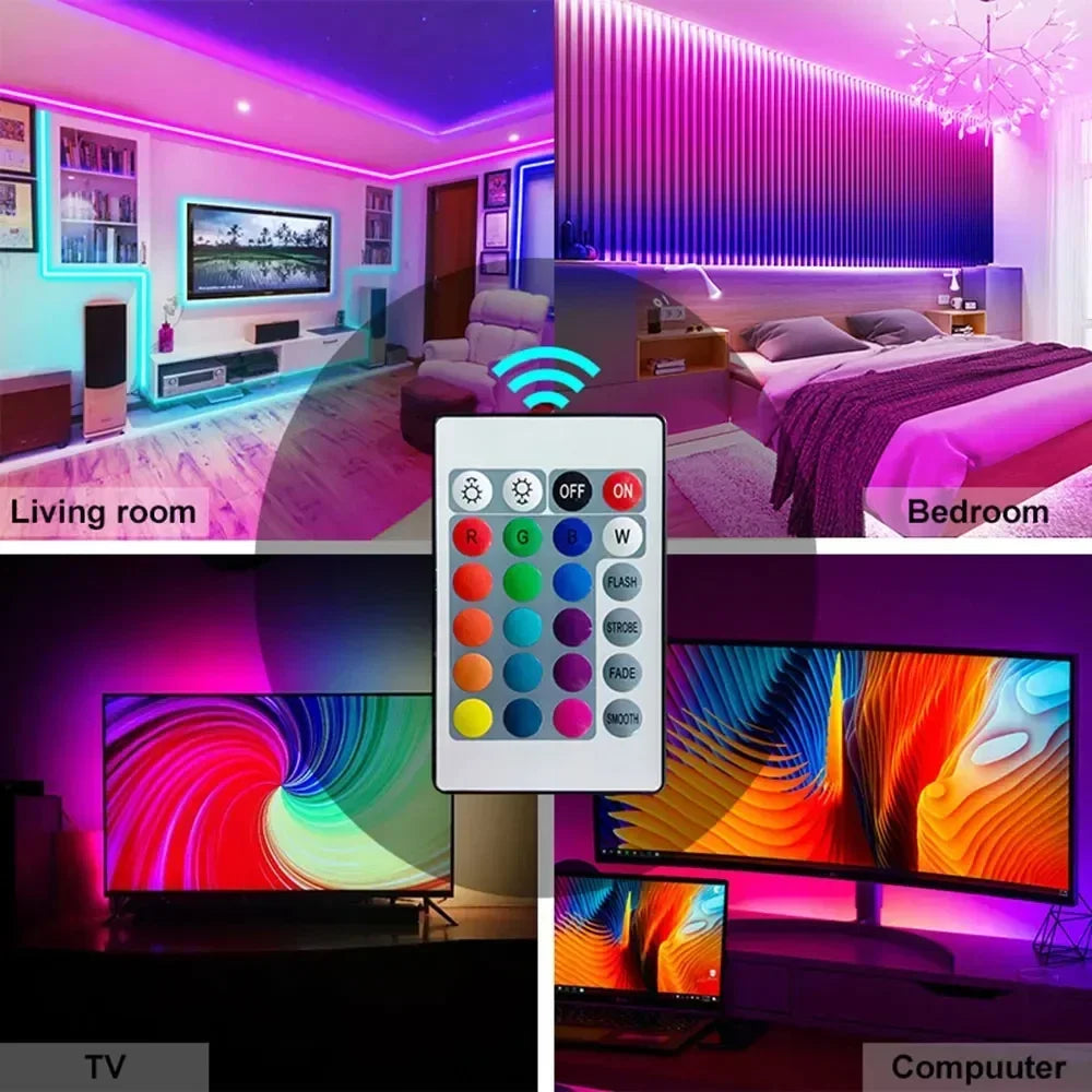 RGB LED Strip Light with Bluetooth
