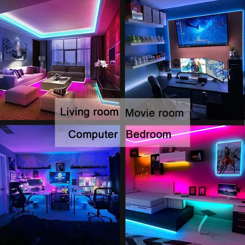 RGB LED Strip Light with Bluetooth
