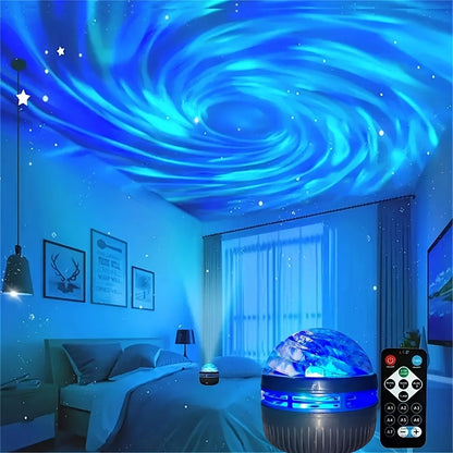 Starry Sky Galaxy Projector Lamp