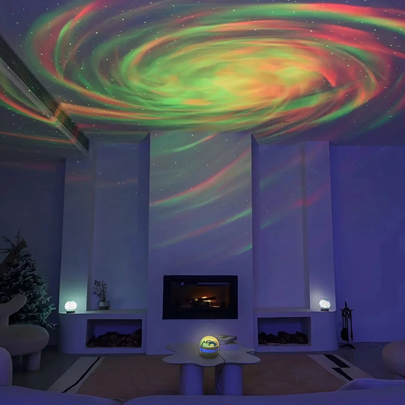 Starry Sky Galaxy Projector Lamp