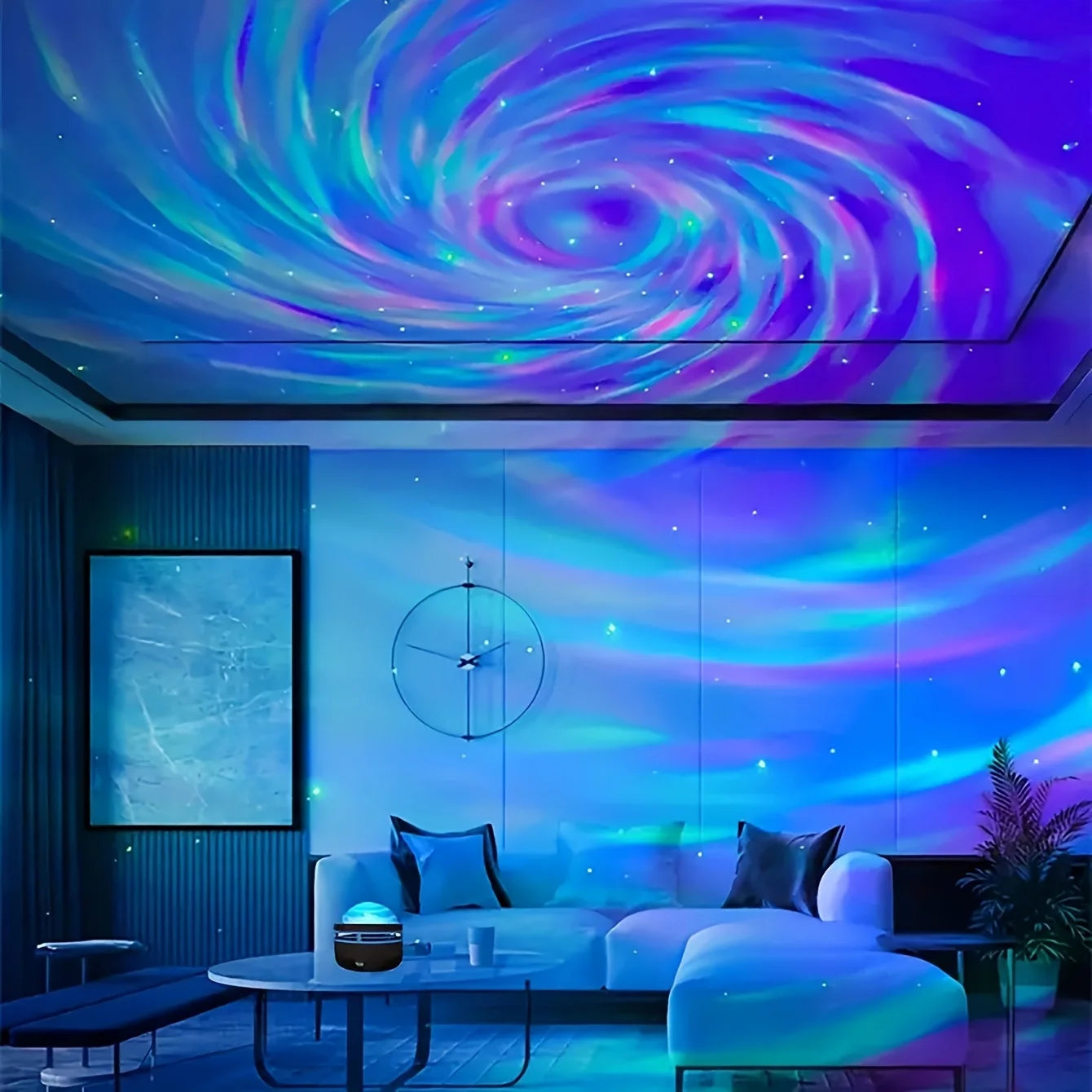 Starry Sky Galaxy Projector Lamp