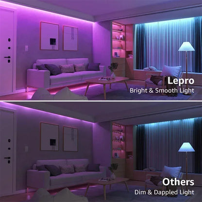 RGB LED Strip Light with Bluetooth