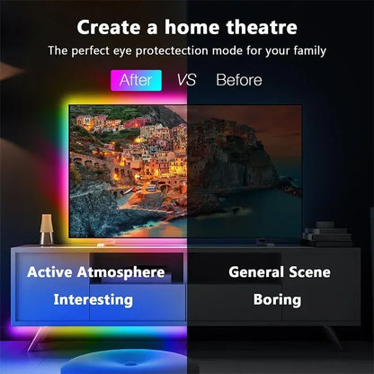 RGB LED Strip Light with Bluetooth